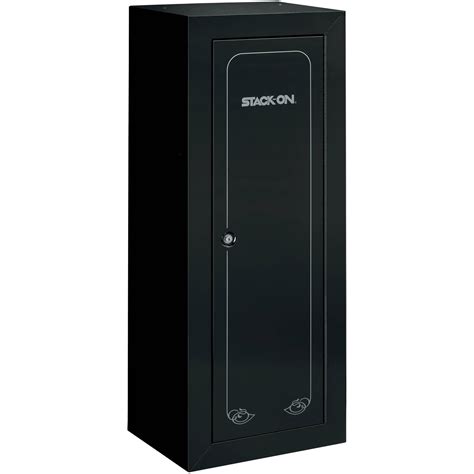 stack on 22 gun steel security cabinet black|stack on gun cabinet shelves.